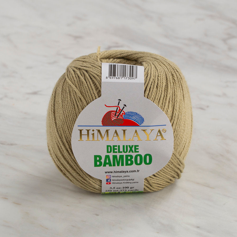 Himalaya Deluxe Bamboo Yeşil El Örgü İpi 124-32